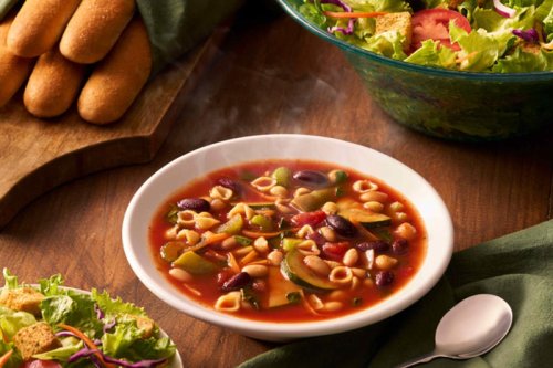 The secret life of Olive Garden's never-ending soup, salad, and breadsticks