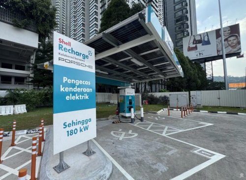 Shell Recharge turns on 180kW DC charger at Shell Duta Toll Plaza northbound