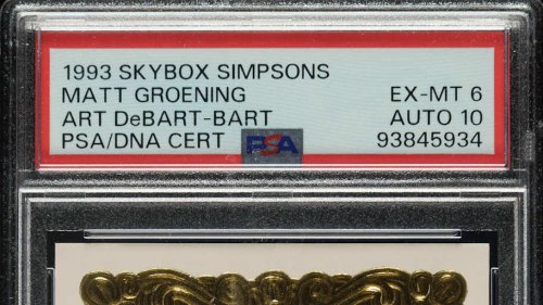 Top 5+ of the greatest insert card sets from autographs to Simpson art