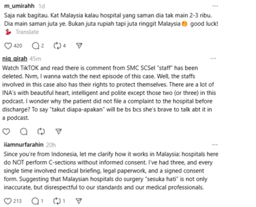 Sunway Medical Centre responds to Indonesian woman&rsquo;s claim she was operated without consent