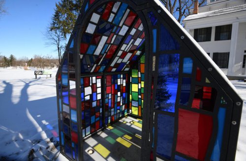 What&rsquo;s that? New sculpture at Jackson museum adds a pop of color to grounds