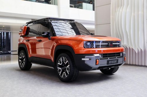 Geely Galaxy Cruiser is the brand's retro Land Rover Defender rival