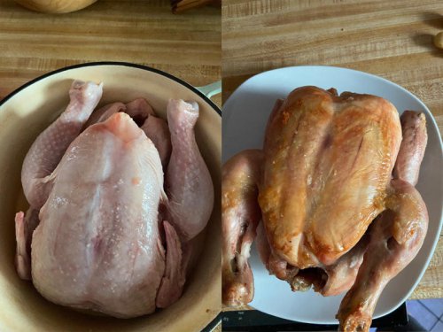 I'm a chef with over 15 years of experience. Everyone should know this 2-ingredient recipe for juicy roast chicken