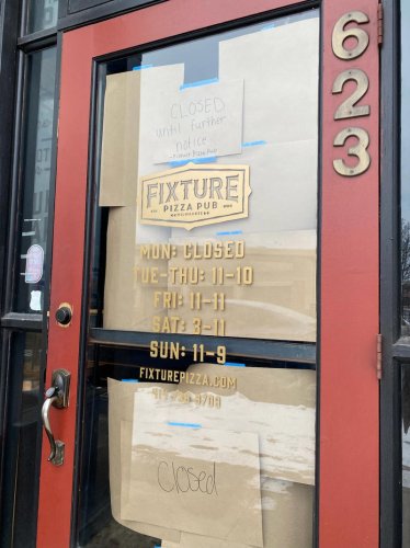 Fixture Pizza Pub in Milwaukee 'closed until further notice'