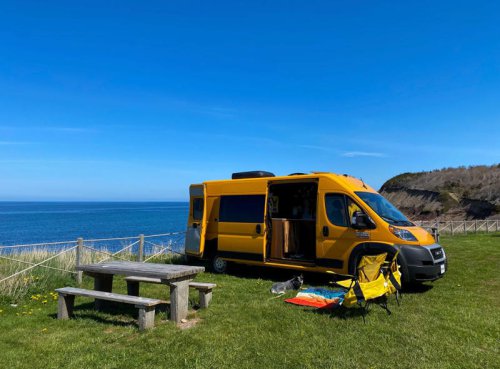 I've lived in a camper van with my dog for 3 years. Traveling full-time with a pet has been surprisingly wonderful.