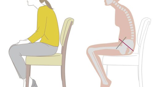 「座りすぎは寿命が縮む!」&rarr;1分でいいからこれやって。椅子を使った姿勢改善チェアヨガ