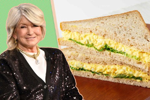Martha Stewart&rsquo;s trick for the best egg salad (it's genius)