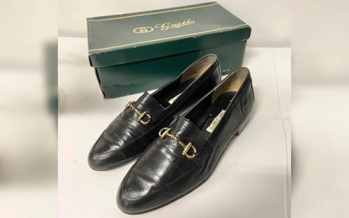 Man thrifts 1960s Gucci loafers&mdash;writing on bottom of box changes everything
