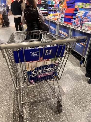 1. Shoppers who block the aisle with their trolleys, 2. Approaching a self-checkout before the previous customer has removed all of their items, 3. Groups of people, families, blocking aisles, 4. People who walk too slowly, 5. Not returning unwanted products to the correct place, 6. People helping themselves to the free fruit for kids, 7. Parents who let their kids push the trolley, 8. People with large backpacks, Are you 'that' shopper? The grocery shopping habits that drive everyone crazy