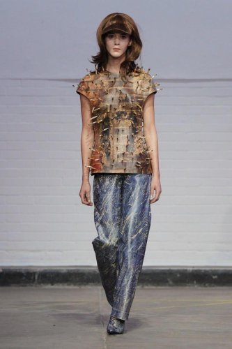 This 24-year-old British fashion student has caught the attention of industry insiders
