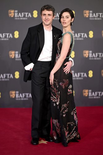 Paul Mescal and Gracie Abrams make red carpet debut at BAFTA Awards