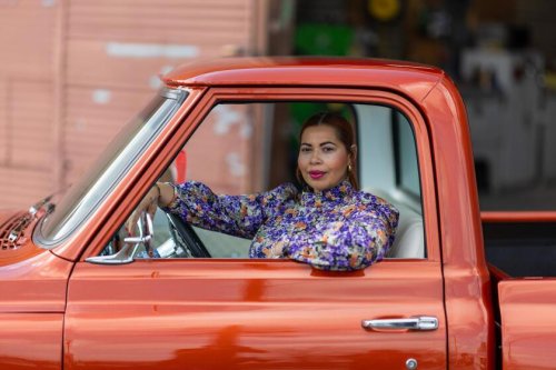 She rebuilt a classic Chevy after the LA fires &mdash; but still gets asked if it's her dad's work