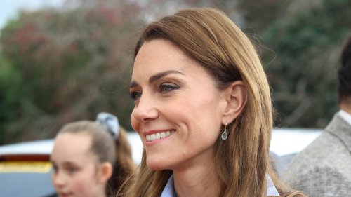 Princess Kate shares touching message after she visits school in solo outing
