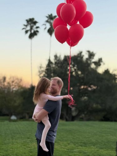Meghan Markle shares rare look at daughter Lilibet&rsquo;s face in photo with Prince Harry: 'Forever valentines'