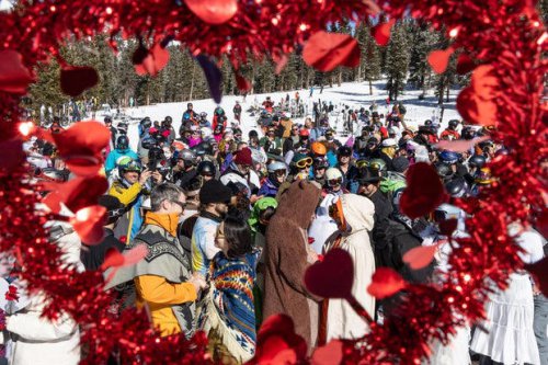 Couples flock to tie the knot at unique Colorado Valentine's Day events