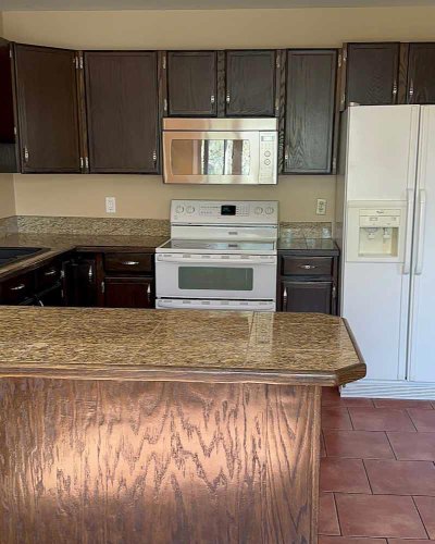The space felt lifeless: A homeowner transformed her 1879 kitchen with a modern pink makeover