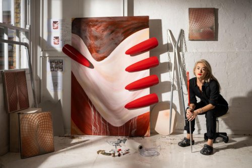 One to watch: Makiko Harris on her industrial-pop art