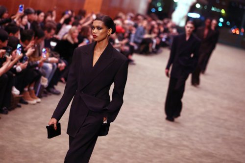 In Paris fashion, skin is in and celebrities rule the runways