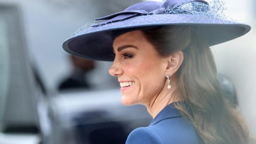 Princess Kate performs the perfect curtsy for King Charles at Commonwealth Day service - watch