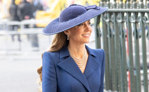 Princess Kate is magnificent in a vintage five-strand pearl necklace