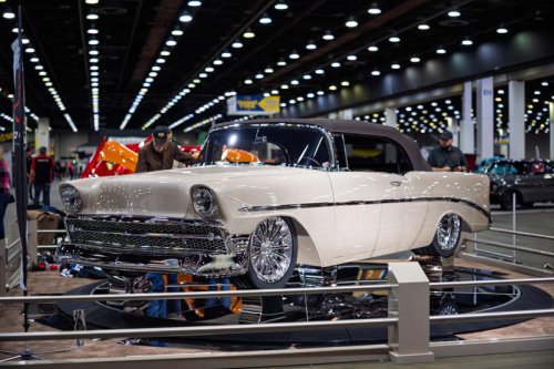 Elegant Lady, a &rsquo;56 Chevy Bel Air convertible, wins 2026 Ridler Award