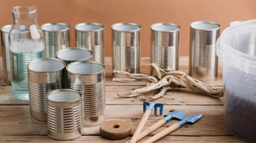 Top 14+ genius ideas to repurpose empty soup cans to use around the house