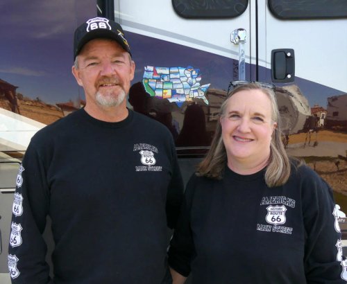 Route 66 centennial RV caravan led by Apple Valley travel pros