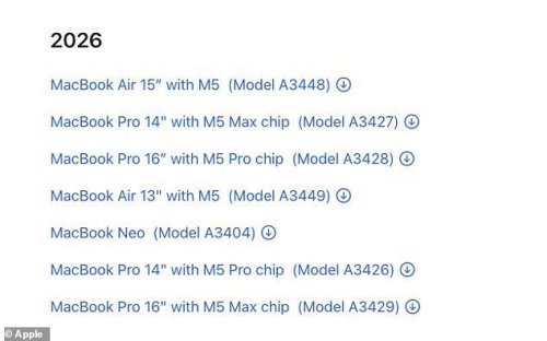 Apple accidentally leaks the name of its new budget MacBook set to be released today