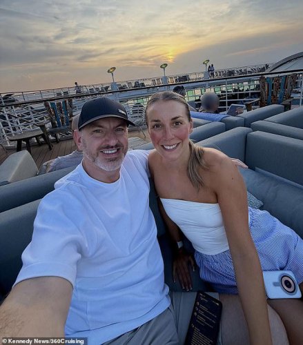 British couple sold their &pound;310,000 house to travel the world on cruise ships