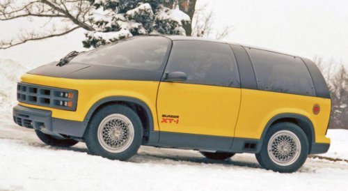 Chevrolet&rsquo;s Blazer XT-1 quadrasteered with bravado