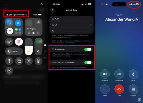 iPhone to support 5G SA for Yes 5G, U Mobile and Maxis via iOS 26.4