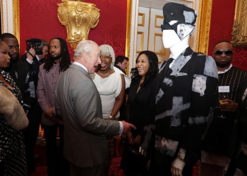 Tinie Tempah asks King for duchy invite at royal event for Nigerian community