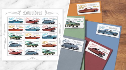 Top 5+ lowriders featured on new USPS 'Lowrider Forever' stamps