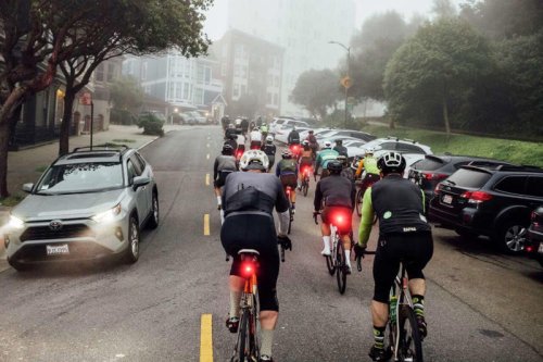 This SF bike club found a secret to success: A pastry at the end of every ride