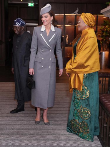 Kate Middleton wore designer Tolu Coker for state visit with Nigerian president