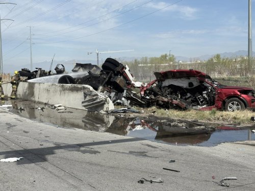 1 dead after major crash on Mountain View Corridor in Utah