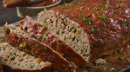 This simple veggie mix keeps meatloaf perfectly moist