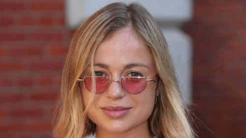 Lady Amelia Windsor shares rare glimpse of striking back tattoo in moment you missed