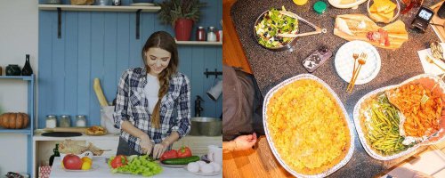 A professional chef brought a store-bought dish to a potluck because she was tired of the pressure
