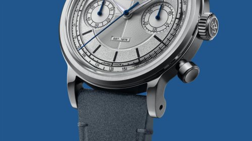 This underrated brand perfectly blends vintage and modern watchmaking in its new chronograph