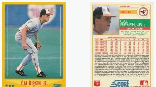 The best baseball card set of 1988