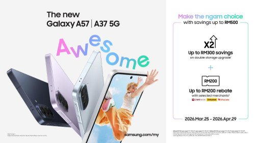 Samsung Galaxy A57 5G and A37 5G: Pre-order now available in Malaysia, starting from RM1,799