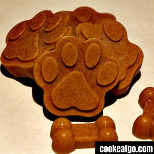 3 ingredient peanut butter coconut oil dog treats!