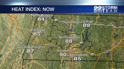 Weather Alert: Strong thunderstorms and heat in Massachusetts