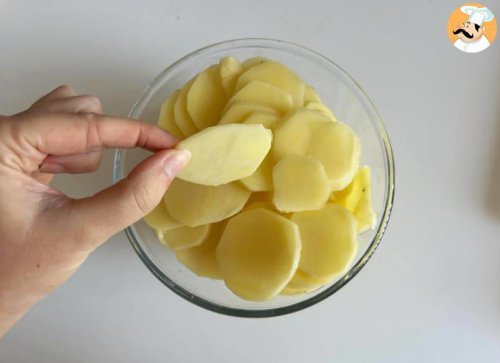 Potato gratin with air fryer