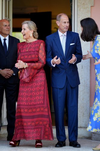 Duchess Sophie's new garden party dress is business in the front and daring in the back