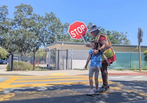 Beloved SLO County crossing guard has helped kids safely get to school for a decade