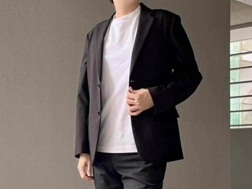 ビジネスシーンに向いていない「ユニクロTシャツの正体」, 一枚で着られるユニクロのビジネスT, ニット編みとは異なるビジネスT, だらしなさを決定づける「着丈の差」という罠, ワイシャツ代わりのはずが｢休日のおじさん｣に見える&hellip;ユニクロの"ビジネスTシャツ"選びでやりがちな勘違い
