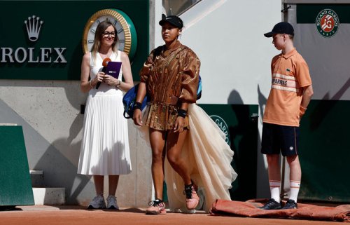Osaka again in bold French Open outfit after 'fashion show' criticism
