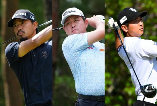ミズノOP2日目、直ドラを披露した小平智が15アンダー首位を独走。米澤蓮らが3打差で追う【国内男子ツアー】